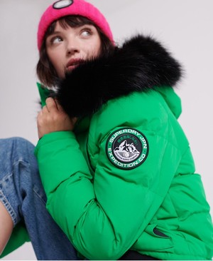 Superdry Everest Ella Bomber Női Kabát Menta | NPDET4197